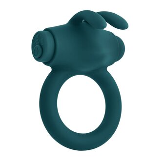 Playboy - Bunny Buzzer Cockring - Teal