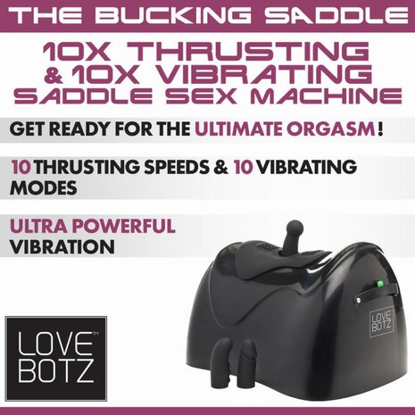 Saddle Sex Machine - Stotend en Trillend Zadel