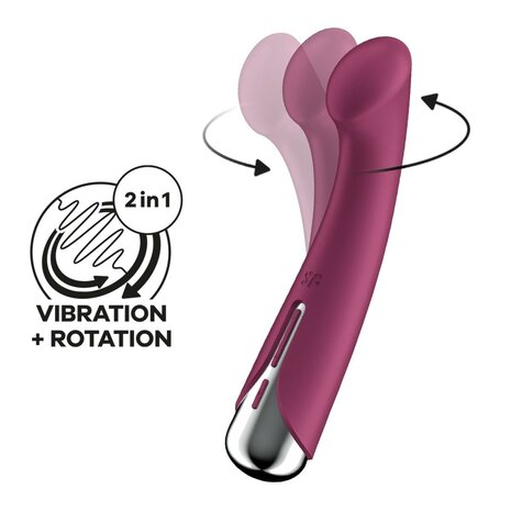 Satisfyer Spinning G-Spot 1 - Rood