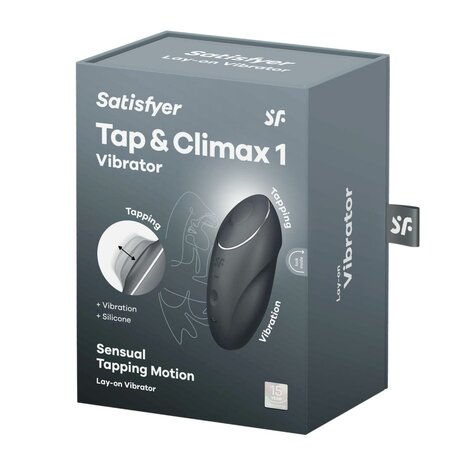 Satisfyer Tap & Climax 1 - Grijs