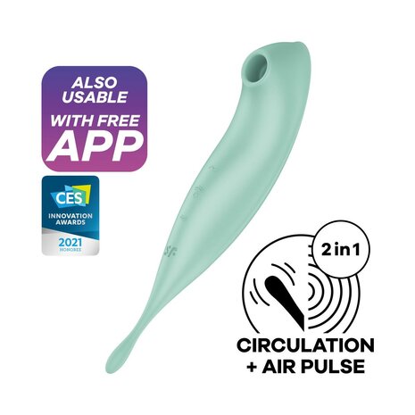 Satisfyer Twirling Pro Connect App - Mint