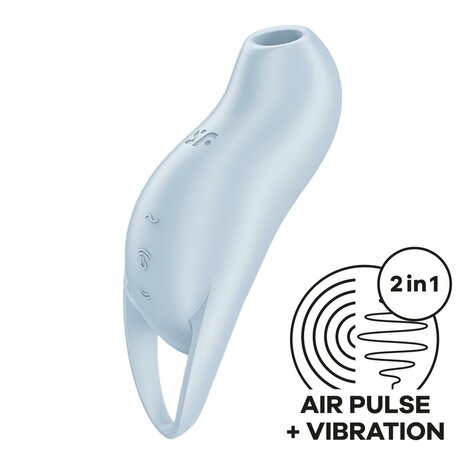 Satisfyer - Pocket Pro 1 - blauw