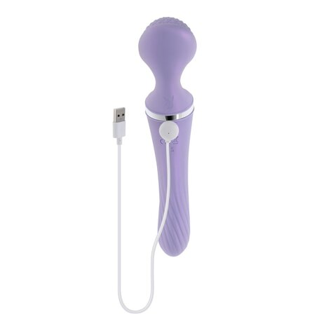 Playboy - Vibrato Dubbelzijdige Vibrator - Lila