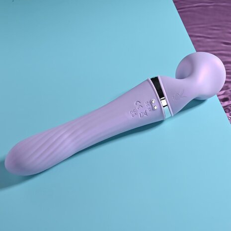 Playboy - Vibrato Dubbelzijdige Vibrator - Lila