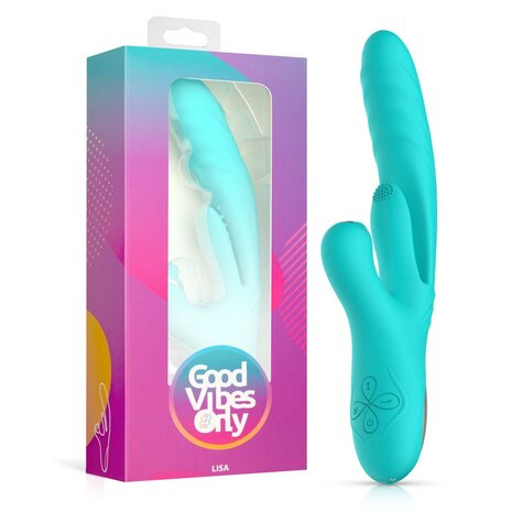 Good Vibes Only - Lisa Stotende Rabbit Vibrator met G-Spot stimulator