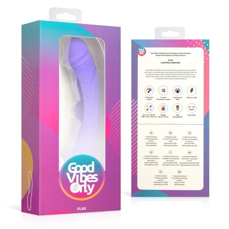 Good Vibes Only - Flax Vibrerende Dildo met G-Spot Stimulator