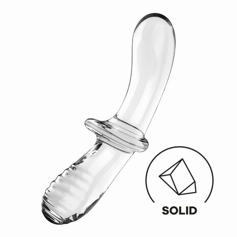 Satisfyer Double Crystal - Transparant