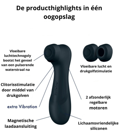 Satisfyer Pro 2 Generation 3 - Zwart