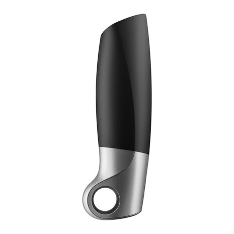 Satisfyer - Power Masturbator - Zwart/Zilver