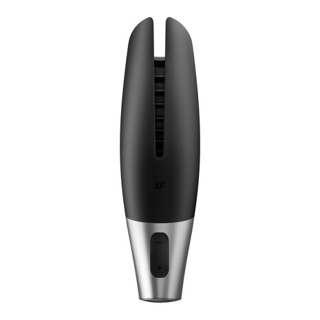 Satisfyer - Power Masturbator - Zwart/Zilver