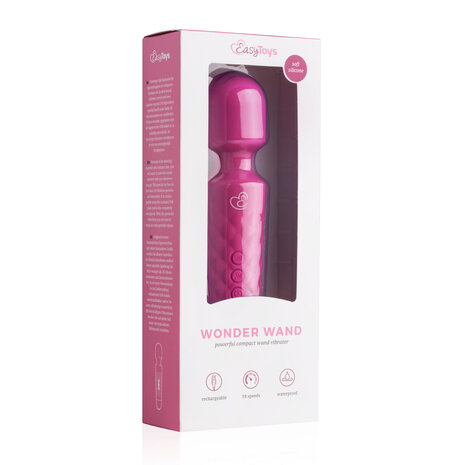 EasyToys Mini Wand Vibrator - Roze