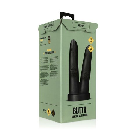 BUTTR - Victory Dubbele Vinger Butt Plug