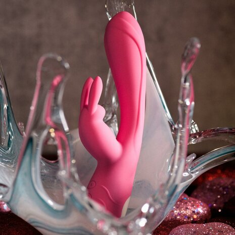 Evolved - Bunny Kisses Vibrator - Roze