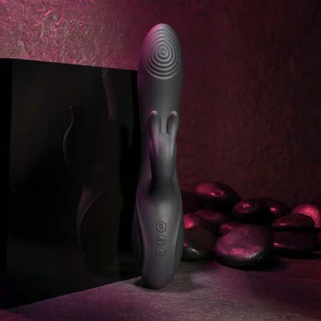 Evolved - Rabbit Hole Vibrator - Zwart