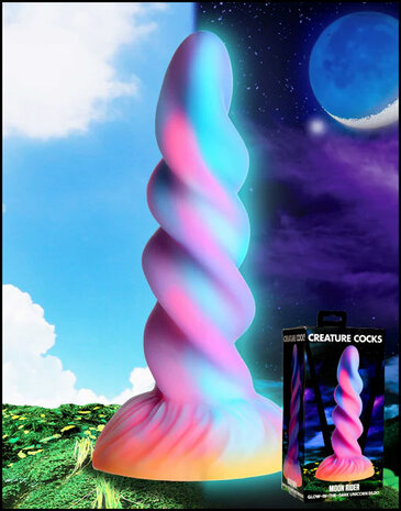 Glow-in-the-Dark Eenhoorn Dildo