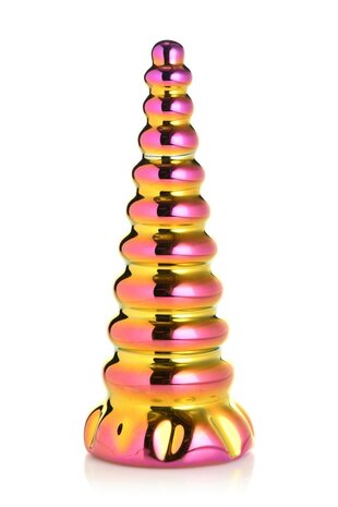 XR Brands - Twilight Regenboog Glazen Dildo