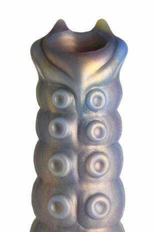 Deep Invader Tentacle Ovipositor Siliconen Dildo met Eitjes