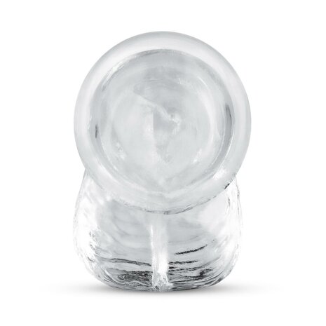 Jelly Dildo met ballen - 19 cm