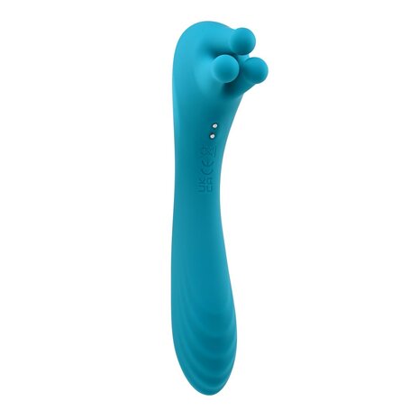 Evolved - Heads or Tails Vibrator - Blauw