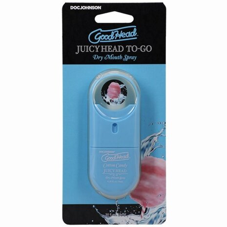 Doc Johnson - GoodHead Juicy Head Dry Mouth Spray ToGo - Suikerspin - 9 ml