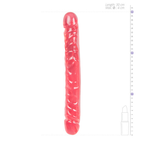 Crystal Jellies Dubbel Dildo - Roze