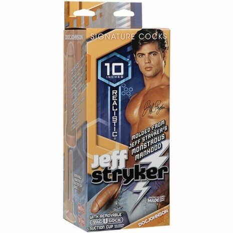 Doc Johnson - Signature Cocks Jeff Stryker Realistische Penis - Beige