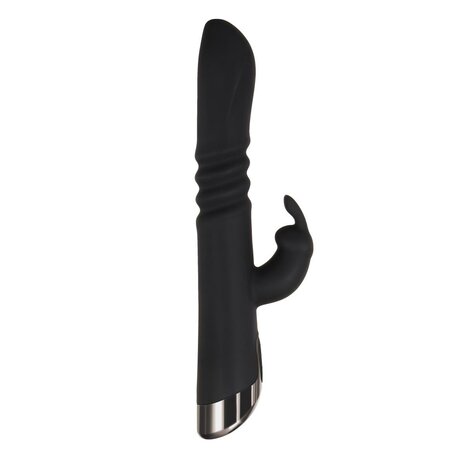 Evolved - Rapid Rabbit Stotende Vibrator - Zwart