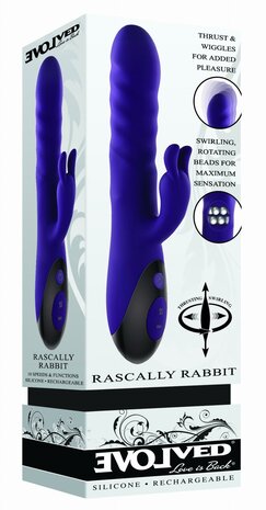 Evolved - Rascally Rabbit Vibrator - Paars