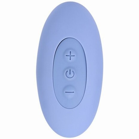 Doc Johnson - Dubbele Vibrator met Afstandsbediening - Blauw