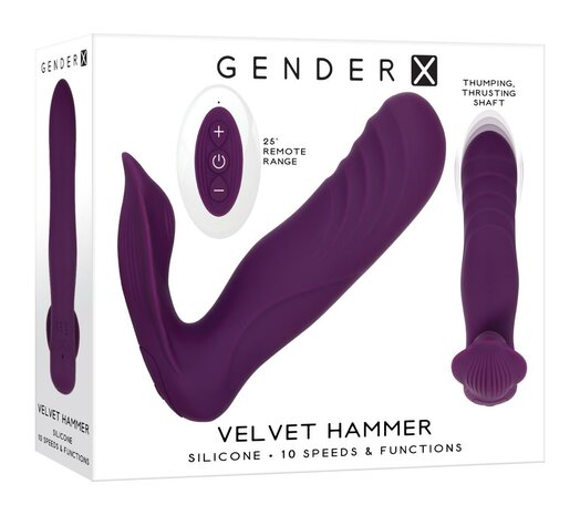 Evolved - Velvet Hammer Clitoris Vibrator - Paars