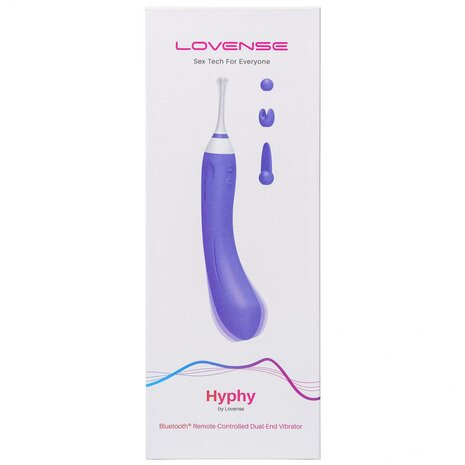 Lovense - Hyphy Dual-End G-spot & Clitoris Vibrator