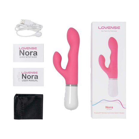 Lovense - Nora G-spot Vibrator Met App - Roze