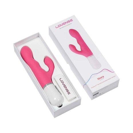 Lovense - Nora G-spot Vibrator Met App - Roze