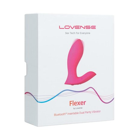 Lovense - Flexer Inbrengbare Dubbele Panty Vibrator