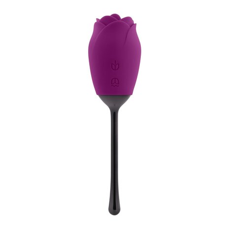 Playboy- Petal vibrator - Paars/zwart