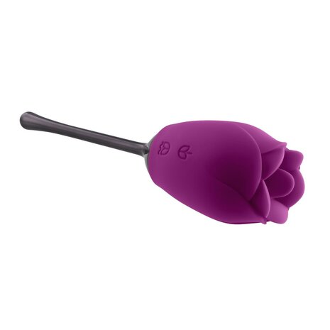 Playboy- Petal vibrator - Paars/zwartPlayboy- Petal vibrator - Paars/zwart