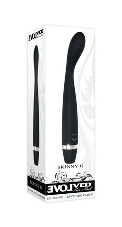 Evolved - Skinny G-spot Vibrator - Zwart