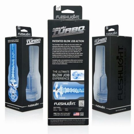 Fleshlight Turbo Thrust - Ijsblauw