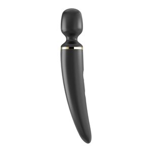 Satisfyer Wand-er Woman - Zwart/Goud