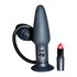 True Black Vibrating Anal Plug_