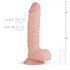 Glynn Realistische Dildo Met Balzak -  25 cm_