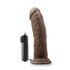 Dr. Skin - Dr. Joe Vibrator Met Zuignap 20 cm - Chocolate_