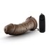 Dr. Skin - Dr. Joe Vibrator Met Zuignap 20 cm - Chocolate_