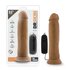 Dr. Skin - Dr. Throb Vibrator Met Zuignap 24 cm - Mocha_